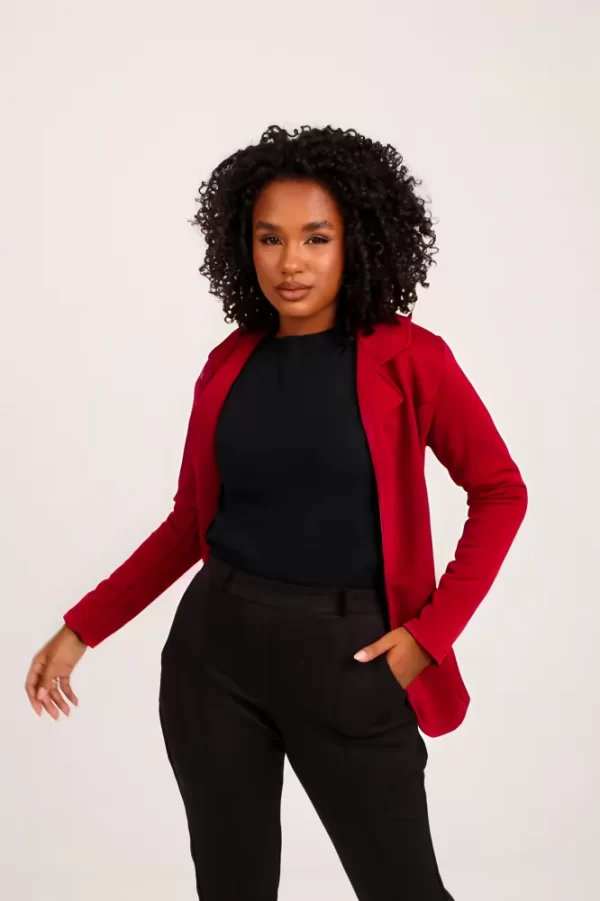 Blazer de luxo  Lady Griffe  Marsala - Imagem 2