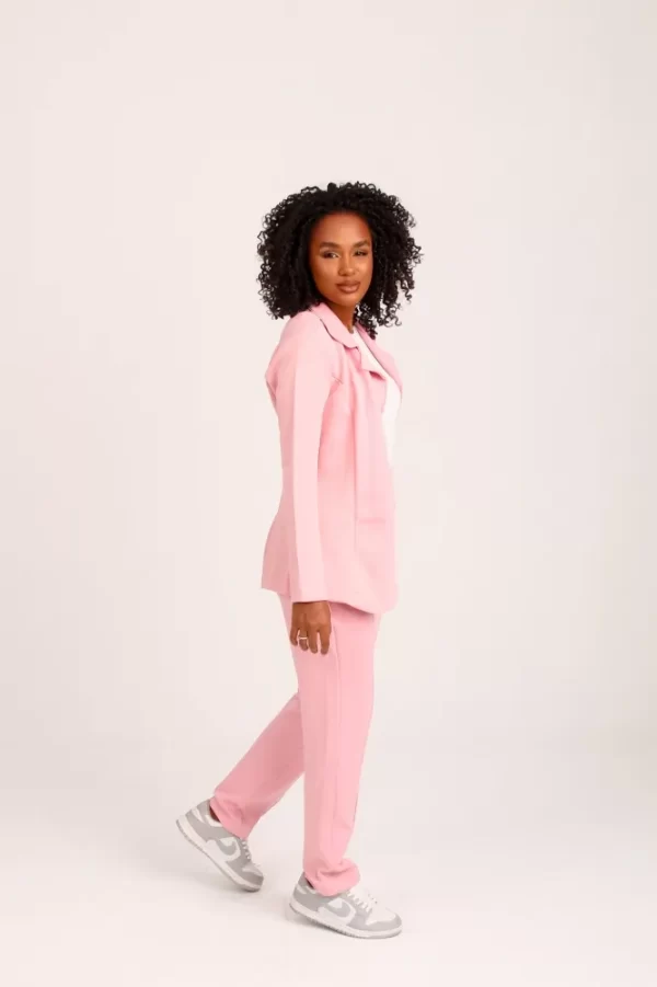 Blazer de luxo  Lady Griffe Rosa Bebê - Imagem 3