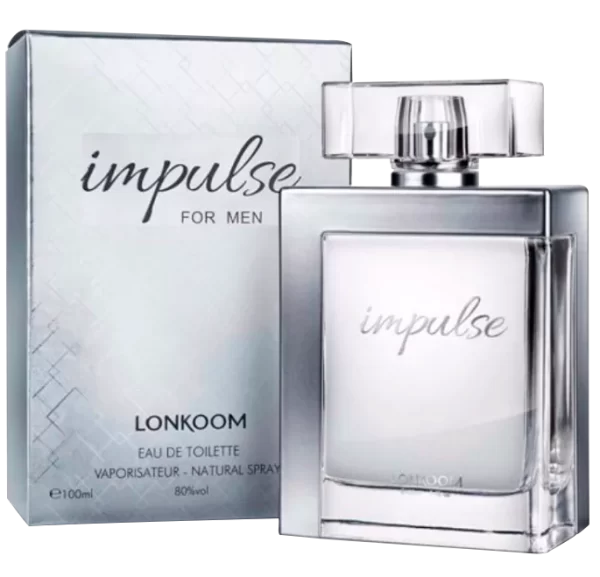Perfume Masculino Impulse  100ML EDT Lonkoom - Imagem 2